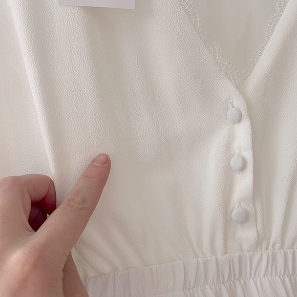 NWT White Rick Jumpsuit by Berthie Paris - Picture 7 of 11